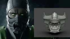 Nikko Industries Reptile Mask STL