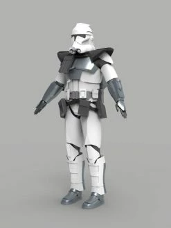 Nikko Industries Arc Trooper Phase II Armor STL
