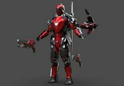 cheap helmet store 15 Nikko Industries Armored Deadpool STL