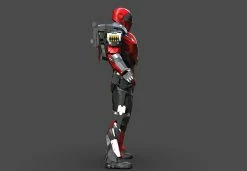 Nikko Industries Armored Deadpool STL -cheap helmet store armorizeddeapool6 1010x700