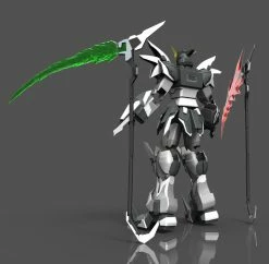 Nikko Industries Deathscythe Gundam Armor Set 10 Nikko Industries Deathscythe Gundam Armor Set -cheap helmet store backleftview 713x700