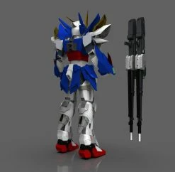Nikko Industries Gundam Wing Zero Custom Armor For Cosplay -cheap helmet store backrightview 713x700