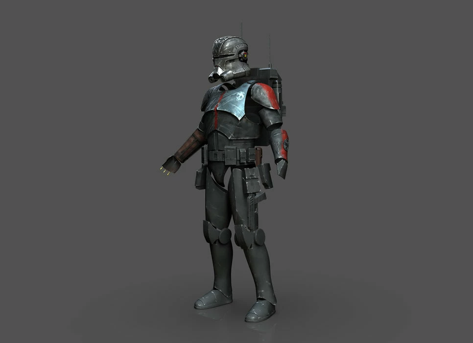 Nikko Industries Bad Batch Crosshair Armor STL 5 Nikko Industries Bad Batch Crosshair Armor STL - Image 5