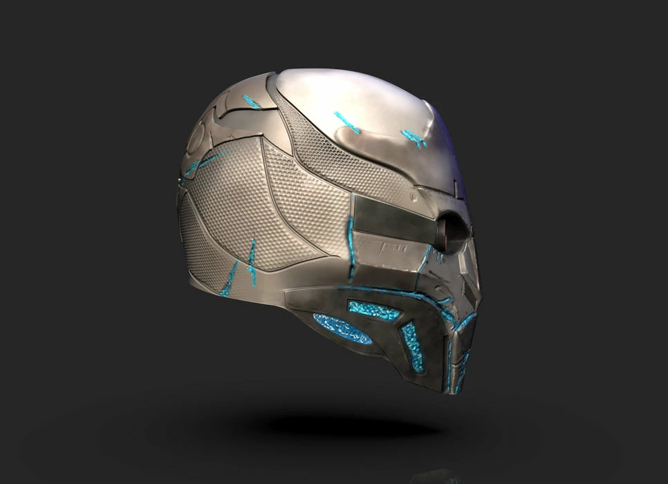 Nikko Industries Outriders Trickster Chronosuit Helmet STL 5 Nikko Industries Outriders Trickster Chronosuit Helmet STL - Image 5