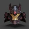 Nikko Industries Halo Samurai Helmet STL