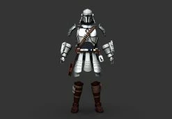 Nikko Industries Mando Samurai Beskar STL