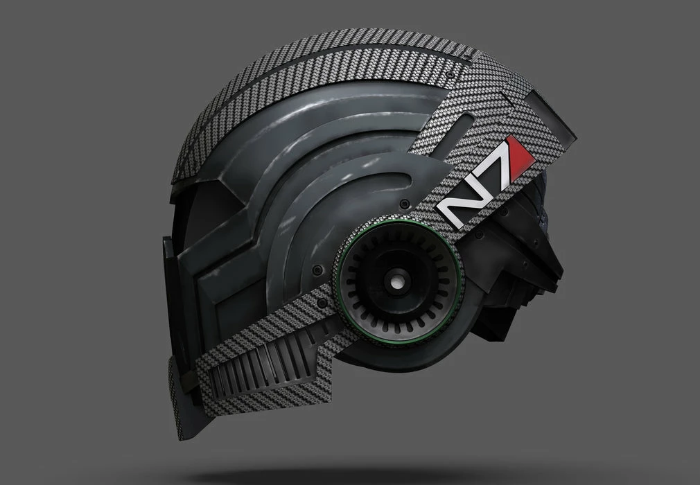 Nikko Industries N7 Mass Effect Helmet STL 4 Nikko Industries N7 Mass Effect Helmet STL - Image 4