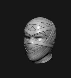 Nikko Industries Moon Knight Mask STL