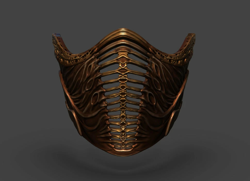 Nikko Industries Noob Saibot Mask STL 5 Nikko Industries Noob Saibot Mask STL - Image 5