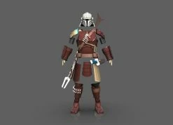 Nikko Industries Mandalorian Samurai Armor STL