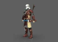 Nikko Industries Mandalorian Samurai Armor STL -cheap helmet store roninmandalorian3 967x700