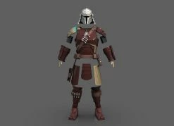 Nikko Industries Mandalorian Samurai Armor STL -cheap helmet store roninmandalorian5 967x700