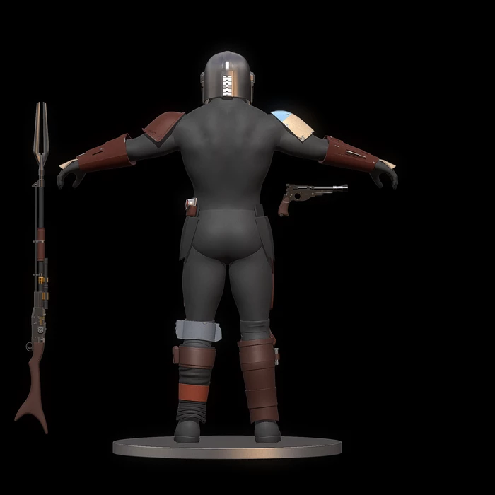 Nikko Industries The Mandalorian Armor Stl 6 Nikko Industries The Mandalorian Armor Stl - Image 6