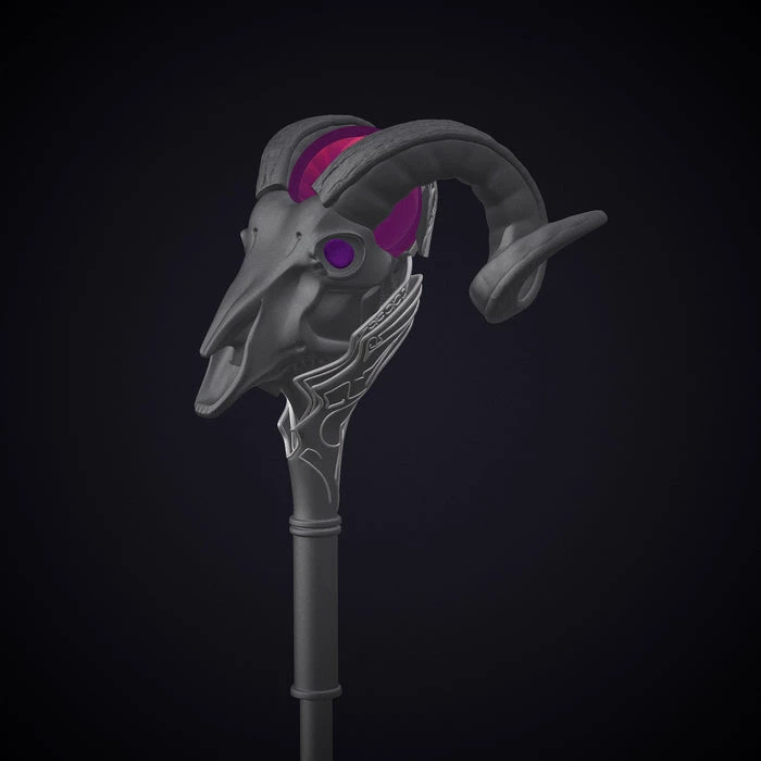 Nikko Industries Skeletor Battle Staff Stl 2 Nikko Industries Skeletor Battle Staff Stl - Image 2