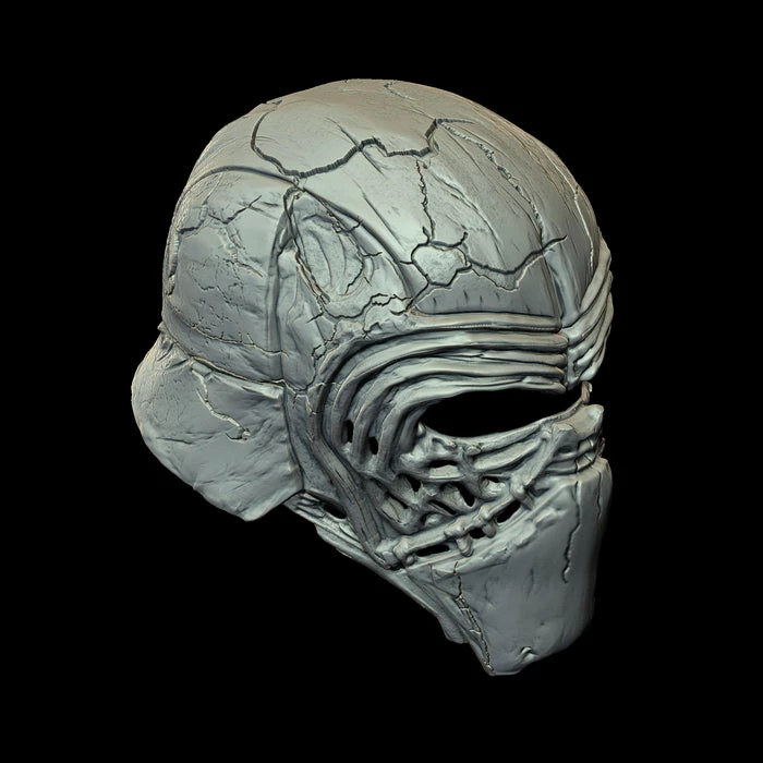 Nikko Industries Kylo Ren Skull STL 6 Nikko Industries Kylo Ren Skull STL - Image 6