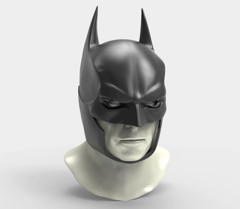 Nikko Industries Batman Arkham Cowl STL 1 Nikko Industries Batman Arkham Cowl STL