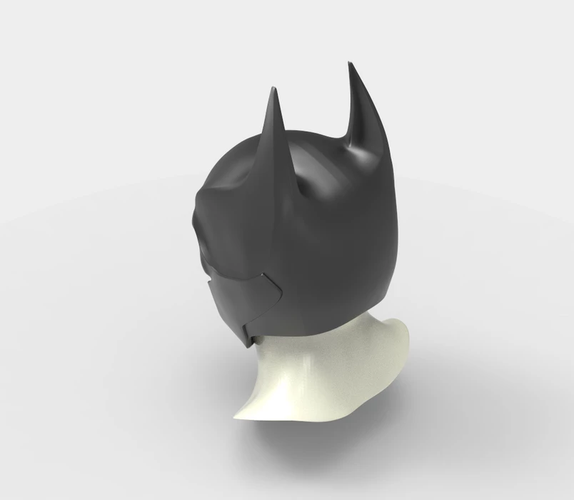 Nikko Industries Batman Arkham Cowl STL 3 Nikko Industries Batman Arkham Cowl STL - Image 3