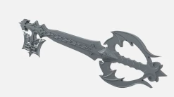 Nikko Industries Oblivion Keyblade STL